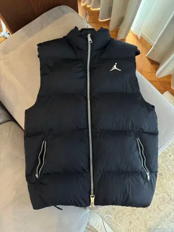 Jordan 블랙 충전솜 베스트