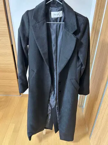 ROYAL PARTY 블랙 롱 코트