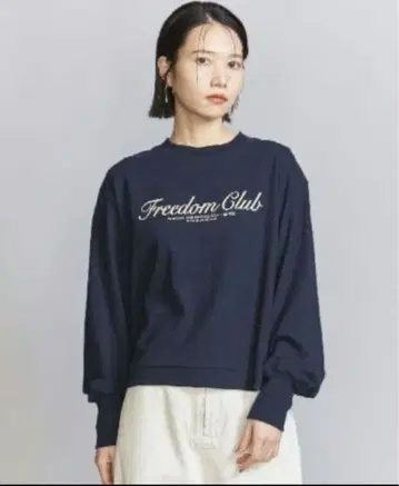 BEAUTY&YOUTH [별주] Americana 로고 롱 슬리브 T셔츠