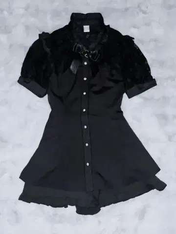 시크릿허니 셋업 블랙 반팔