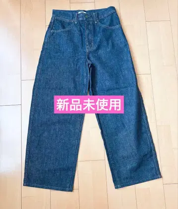 UNIQLO U 유니클로 유 데님 와이드 팬츠