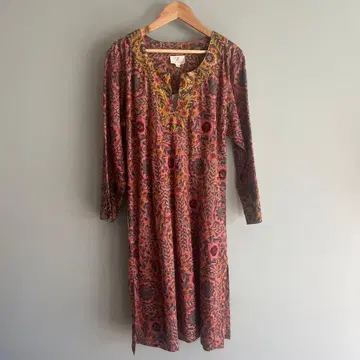 ANOKHI 꽃무늬 쿠르타 M 사이즈