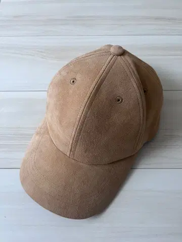 KIJIMA TAKAYUKI 스웨이드 캡 베이지 키지마 타카유키