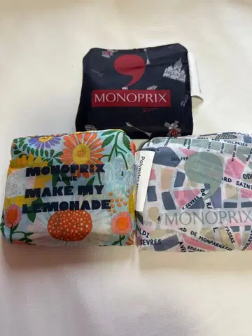 MONOPRIX 모노프리 에코백 세트