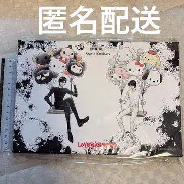 이토 준지 x 산리오 캐릭터즈 캔버스 패널 부유하는 네거리의 미소년