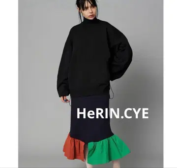 미사용에 가까운 HeRIN.CYE 포켓 보이프렌드 오버 사이즈