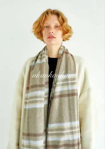 존스턴즈 대형 캐시미어 스톨