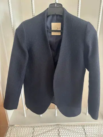 mjuka 네이비 노카라 자켓 사이즈 F