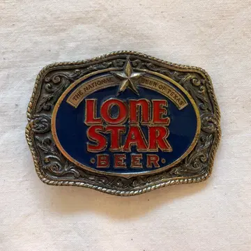 1980s LONE STAR BEER 버클