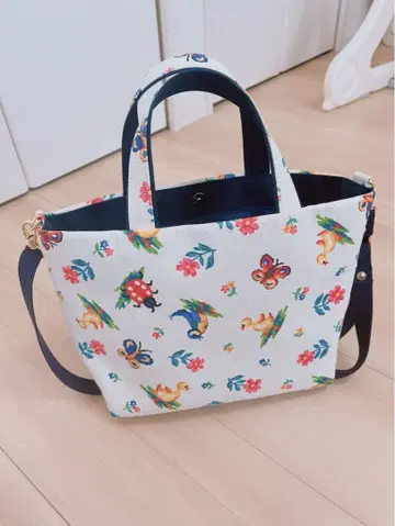 하이 2way 미니 토트백