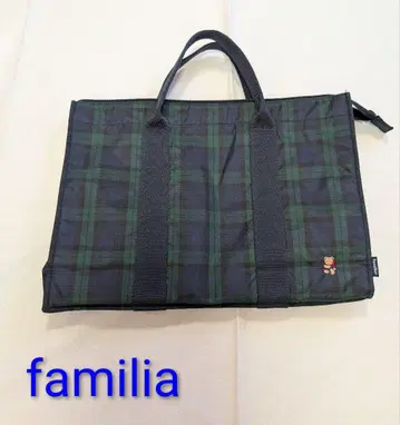 패밀리아 블랙워치 토트백 레슨백 002 (대)