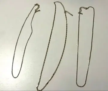 목걸이 3개 세트 골드 계열