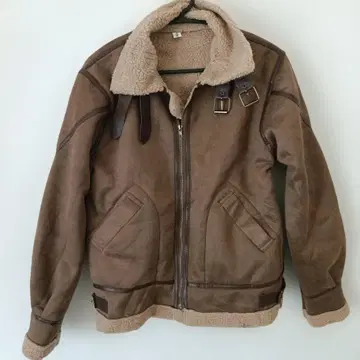 브라운 쉘파 자켓