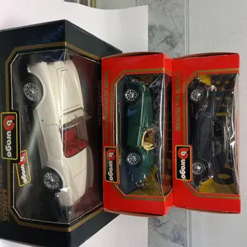 BBURAGO사제 1/18, 1/24 스케일 클래식카 3대 세트