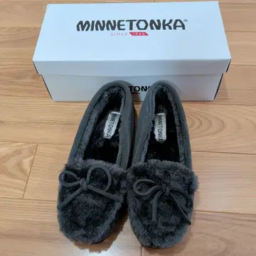 MINNETONKA 그레이 모카신 사이즈 8