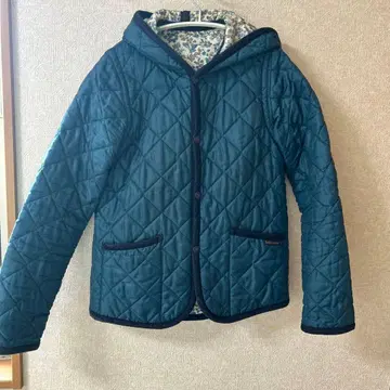 LAVENHAM 퀼팅 자켓 터콰이즈 리버블 리버티