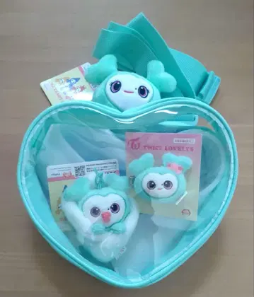 TWICE LOVELYS 미나 gigo 한정판 싸개 백 헤어핀