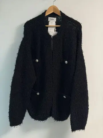 doublet TWEED KNIT CARDIGAN