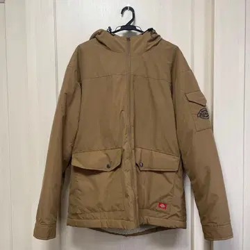 Dickies 긴팔 겨울 아우터 안쪽 보아 원단 베이지