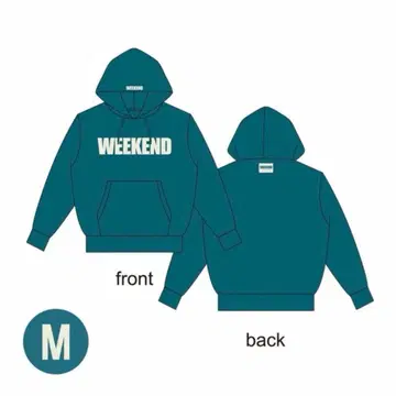 아카니시 진 WEEKEND 파카 후디 M 사이즈