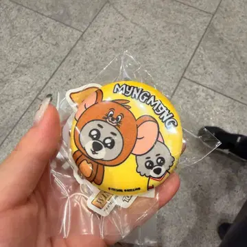 MYUNG MYUNG 캔뱃지 푸네크도 BBNEXDO 톰&제리 콜라보