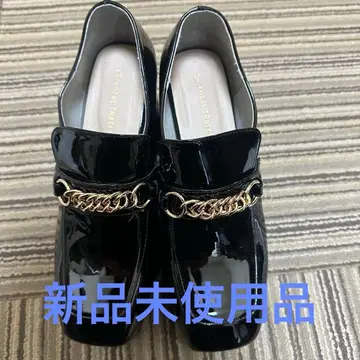 새상품 오리엔탈 트래픽 플랫폼 체인 로퍼 24.5cm