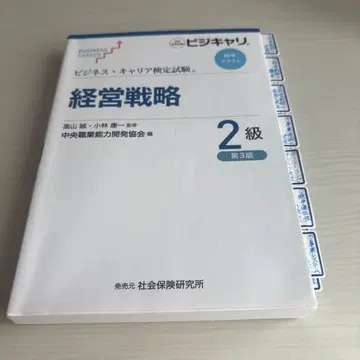 비즈니스 커리어 검정시험 표시 사이즈 텍스트 경영전략 2급