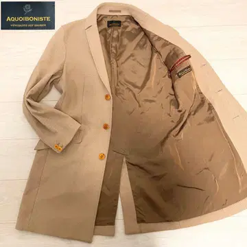 AQUOIBONISTE 캐시미어 나노 유니버스 울 코트 48 L 사이즈