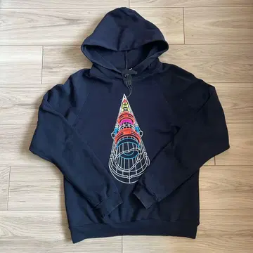 BERNHARD WILLHELM 프린트 후디 맨투맨 후드티 S