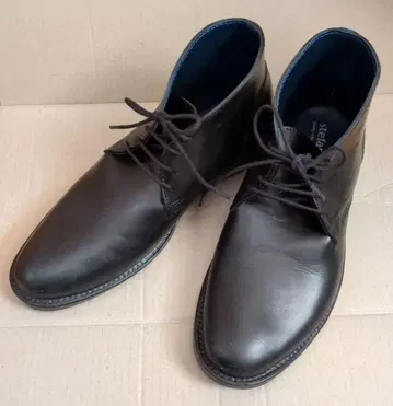 stefanorosso 블랙 가죽 신발 M