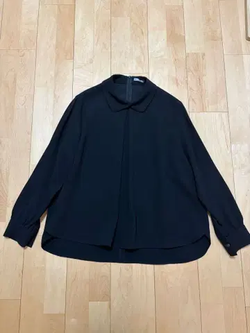 띠어리 루스 블랙 긴팔 셔츠