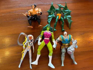 X-MEN 엑스맨 액션 피규어 총 5점