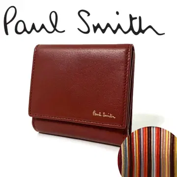 폴스미스 멀티 스트라이프 트림 인사이드 미니 지갑 PaulSmith