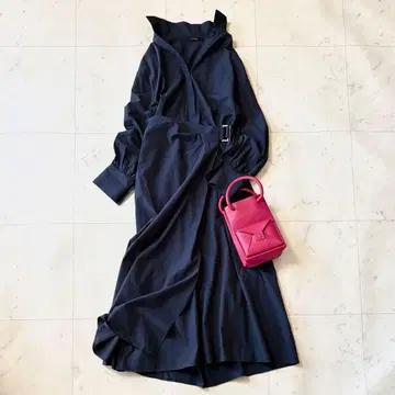 컨디션 최상 어반리서치 로쏘 2025 워셔블 랩 스키퍼 원피스 F