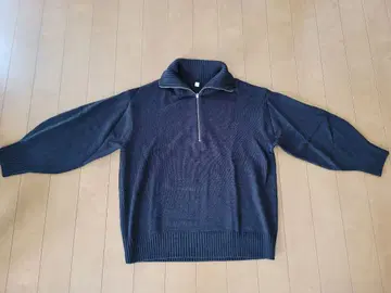 월드 구매 블랙 하이넥 니트 스웨터 XL 택없는 새상품