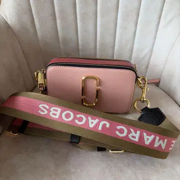 MARC JACOBS 스냅샷 핑크 숄더백