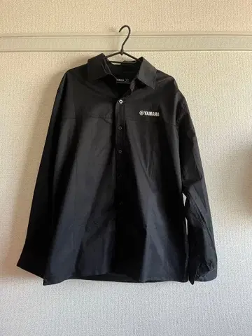YAMAHA 블랙 긴팔 셔츠 M 사이즈
