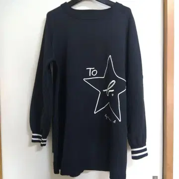 TO* by agnis b. 블랙 긴팔 니트