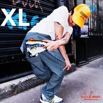 Cookman Chef Pants 히코리 네이비