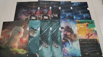 MTG FF 로손 한정판 클리어 파일 컴프 전 8종 세피로스 클라우드