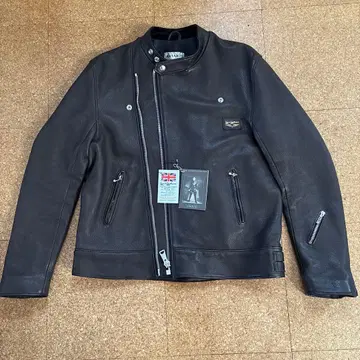 루이스 레더 리얼 맥코이 별주 슈퍼 몬자 가죽 자켓 42 블랙