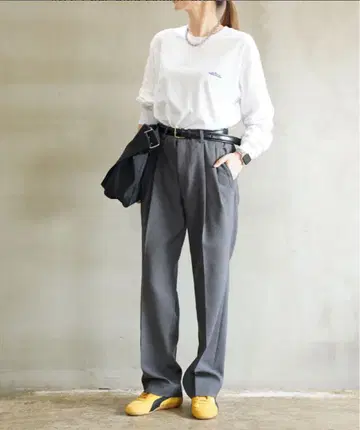 새상품급 더 신존 THE SHINZONE 크라이슬러 팬츠 슬랙스