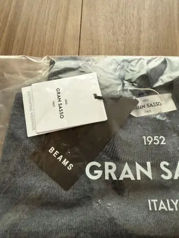GRAN SASSO / 12 게이지 모크넥 니트