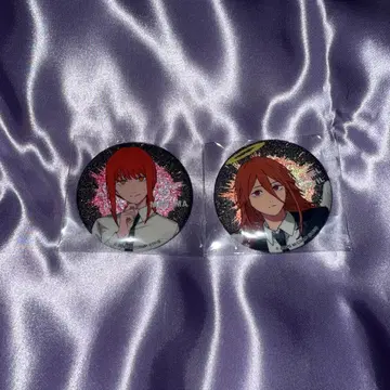 체인소 맨 라메키라 캔뱃지 천사의 악마 마키마