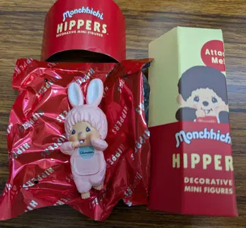 HIPPERS Monchhichi 몽치치 히퍼스 침탄 핑크