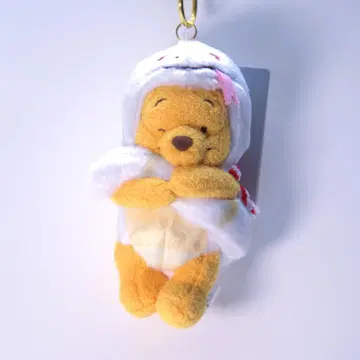 푸 봉제 인형 키링 키체인 화이트 ETO POOH 2025