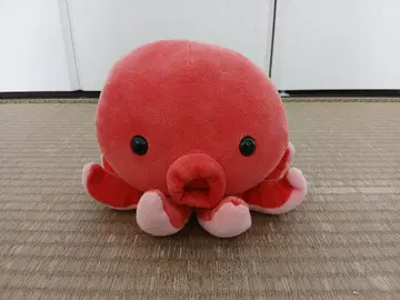 중고 쁘띠마린 문어 봉제 인형 타코 누이구루미 마스코트