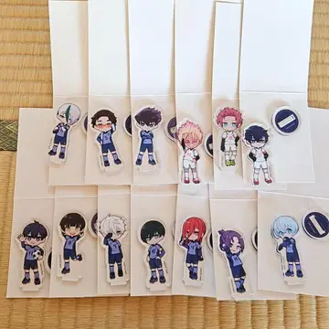 블루 록 아크릴 스탠드 컴플리트 묶음 판매