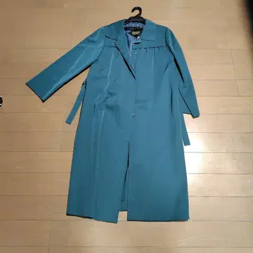 SIRIO 터콰이즈 롱 코트 M 사이즈