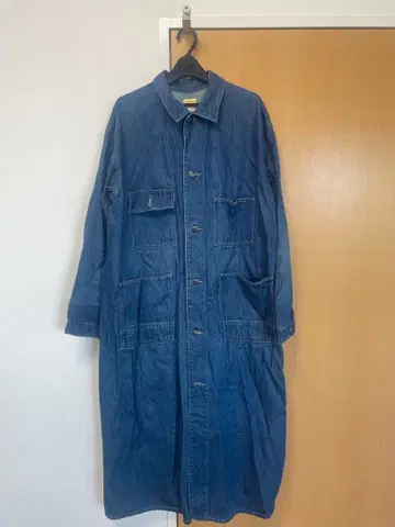 PAY DAY 데님 롱 자켓